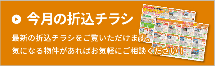 今月の折込チラシ