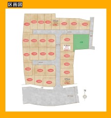 日野市上田　建築条件無し売地